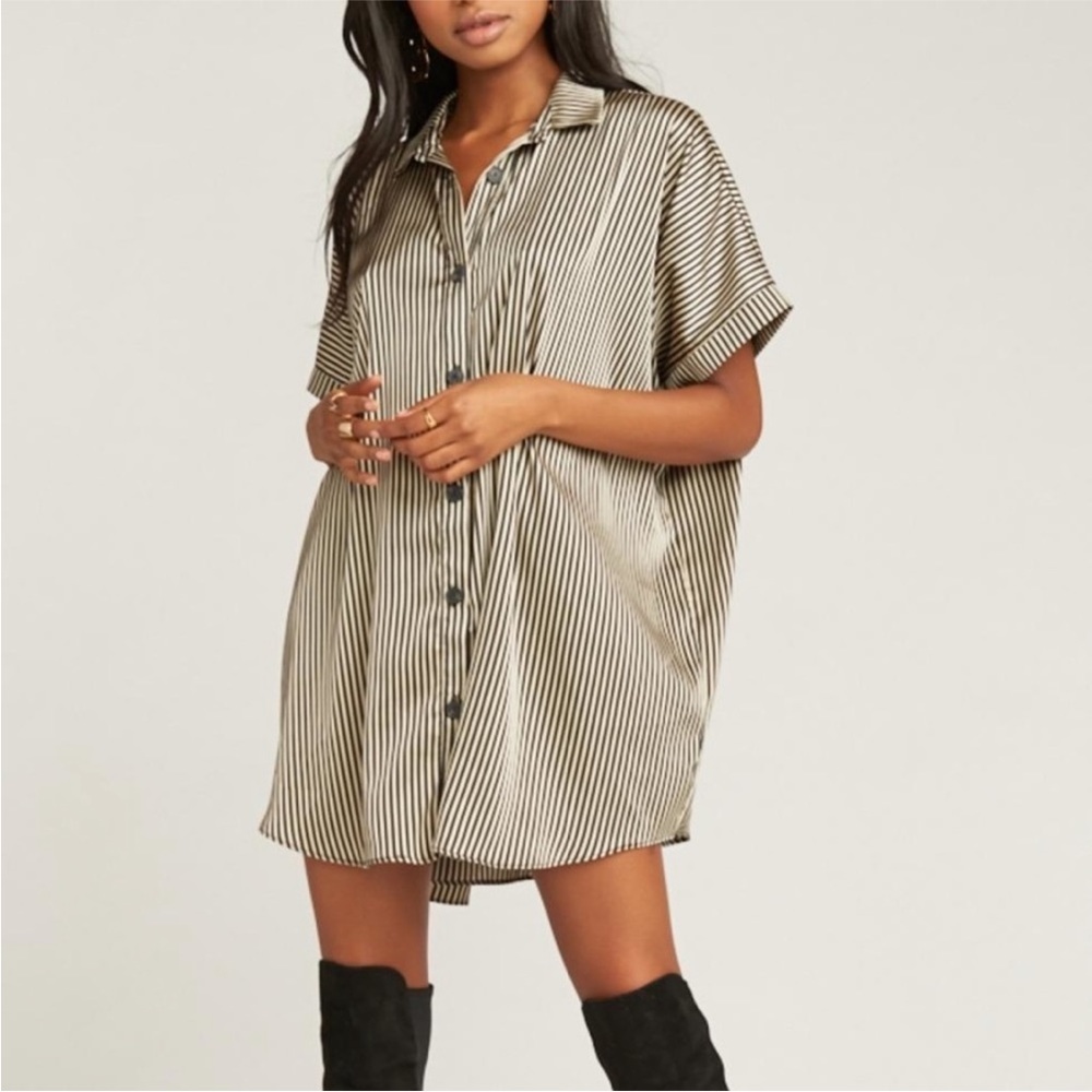 Show me your mumu Canal Tunic Dress Yass Stripe